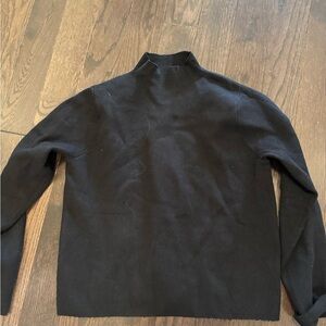 Mango Black mock neck Sweater
